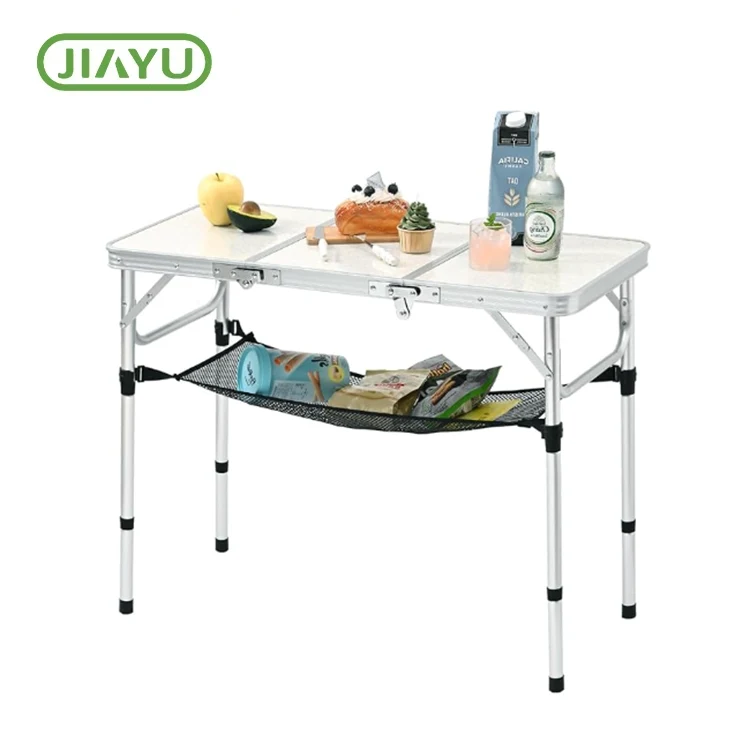 Meja Berkemah Aluminium Portabel